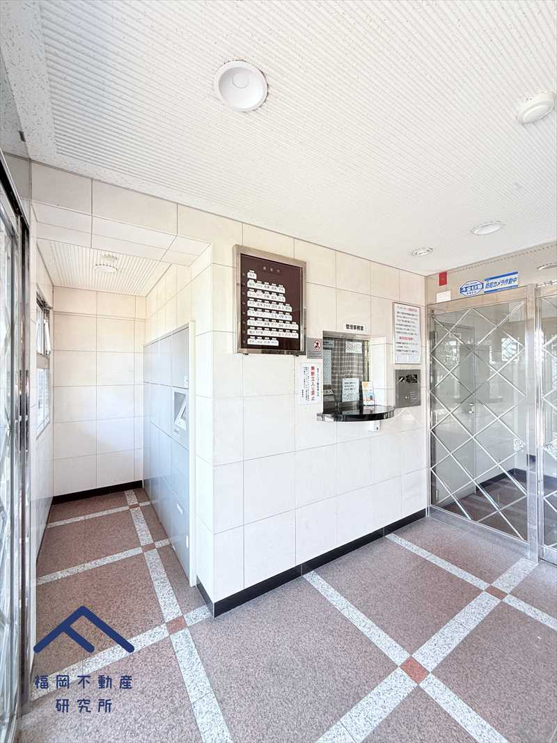 ライオンズマンション博多南第3のエントランス