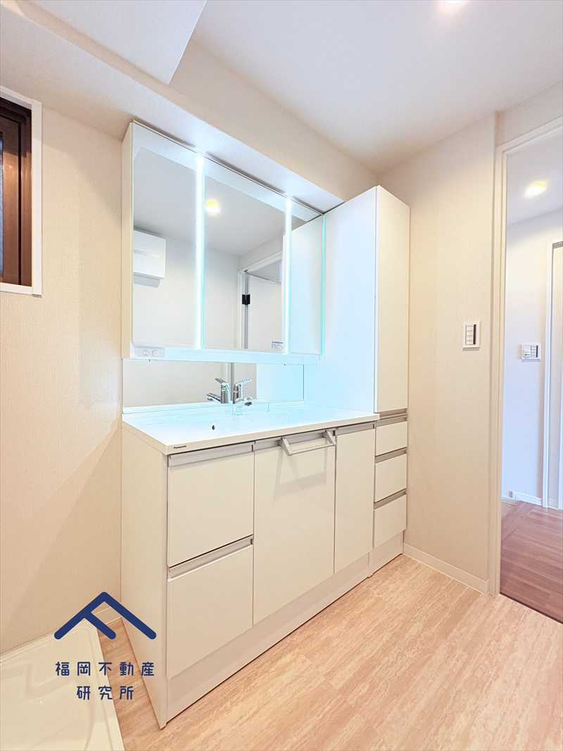 ライオンズマンション博多南第3の独立洗面台