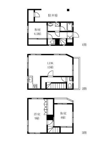 菊水通4丁目　中古一戸建ての間取り|間取り図はいかがですか？ご希望を叶える間取りですか？リビングの広さは？水回りの位置は？カウンターキッチン？など色々な情報が集約されています。弊社ではリフォームなどのご相談も承っております。