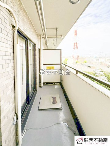 ライオンズマンション入間のバルコニー