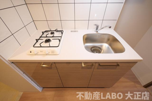 エスリード弁天町桜通レジデンスのキッチン