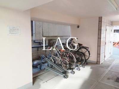 【その他共用部分】 | ププレＭＩＹＡ八丁堀 | 駐輪場です。