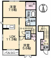 シャーメゾン モモAの画像