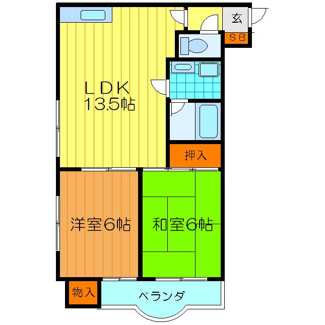 【間取り】 | ロータリーマンション大日
