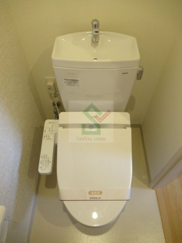 ポルトドゥヴァンドームのトイレ