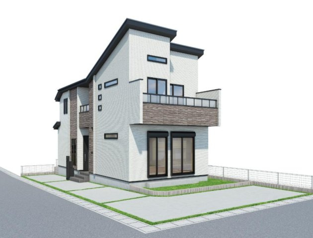 横浜市中区本牧大里町 新築戸建て【仲介手数料無料】カースペース2台