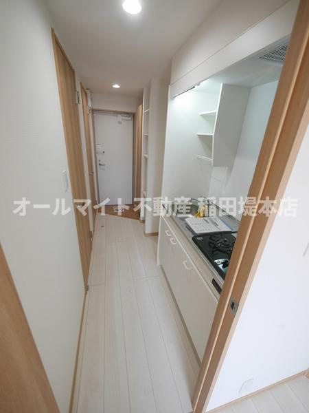 川崎市多摩区宿河原５丁目のアパートのキッチン