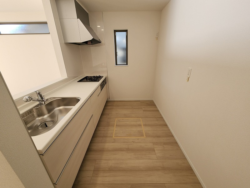 小牧市安田町　新築戸建　A号棟のキッチン|キッチンでお料理をお楽しみください