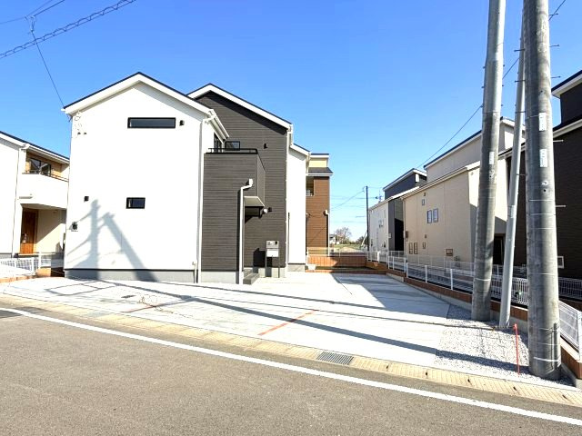 第3富士見町時沢　新築戸建　6号棟の駐車場|駐車場もキレイに整備されています。４台駐車可能ですよ！