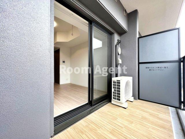 メイクス鶴舞Ⅱのバルコニー