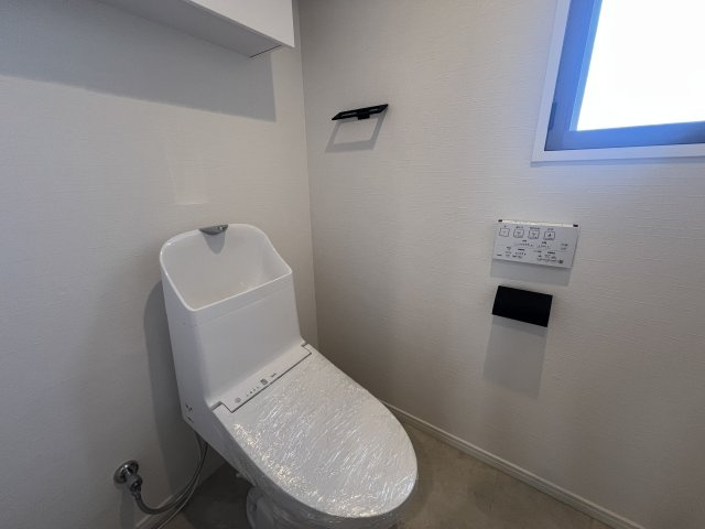 メゾネットタイプ専有面積１３０㎡！【横浜星の丘ビューシティ】のトイレ|清潔感のあるトイレです