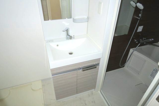 リヴシティ西川口四番館の独立洗面台|※別室参考写真です。