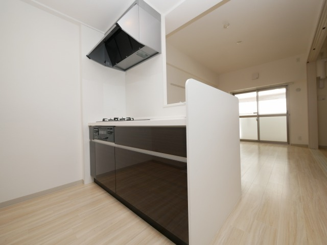 セレーナコンフォルト天神橋　のキッチン|セレーナコンフォルト天神橋　カウンターキッチン