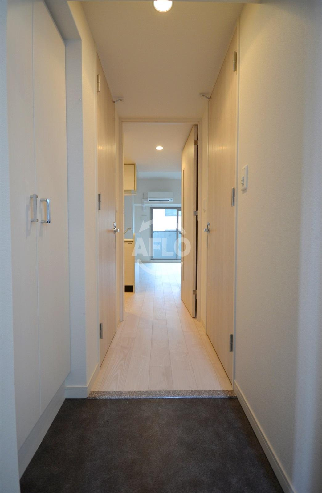 プレサンス北浜ラフェスタの玄関|プレサンス北浜ラフェスタ　玄関