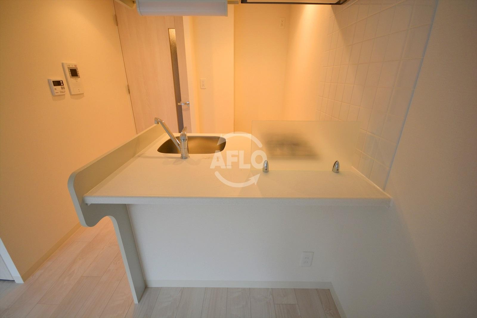 プレサンス北浜ラフェスタのキッチン|プレサンス北浜ラフェスタ　カウンター