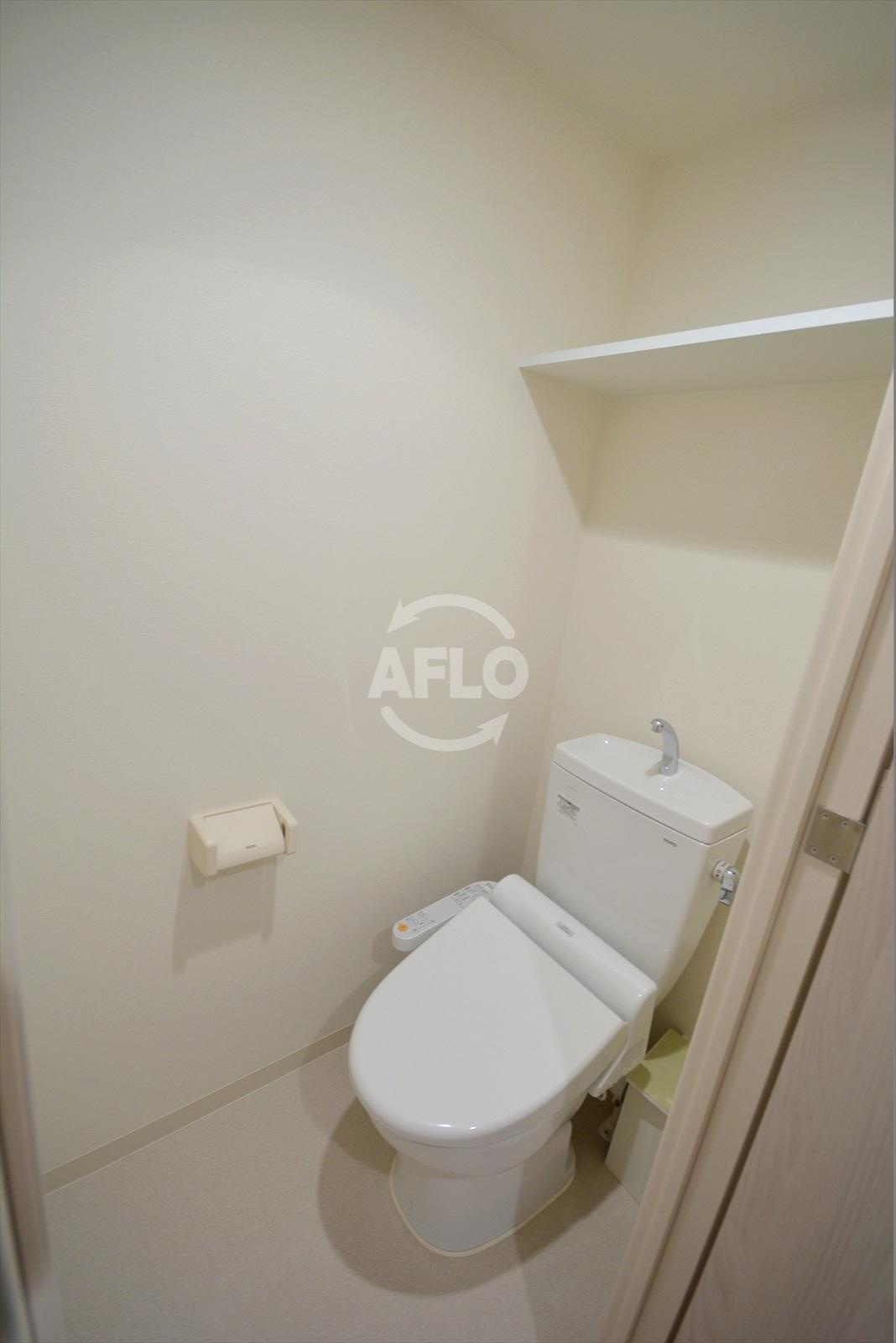 プレサンス北浜ラフェスタのトイレ|プレサンス北浜ラフェスタ　温水暖房便座