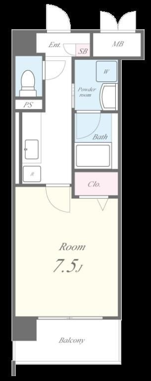 ソレアードコートの間取り