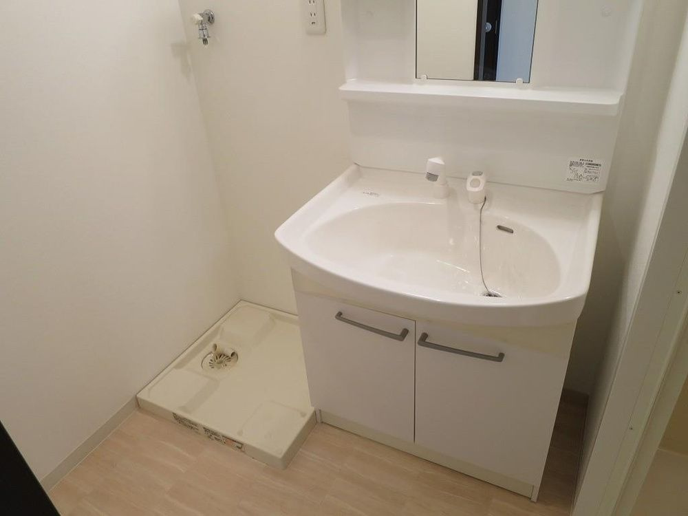 ソレアードコートの洗面所