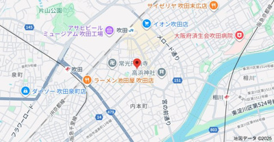 【地図】 | ヴェルメゾン吹田元町