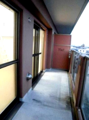 【バルコニー】 | ボナールD.K. | ※イメージ　同物件別号室の写真