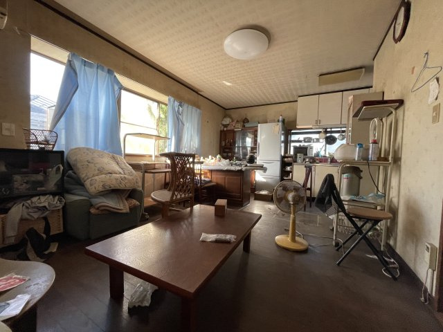 九十九里海岸住宅の居間・リビング