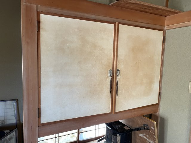 九十九里海岸住宅の収納