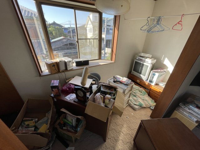 九十九里海岸住宅の洋室