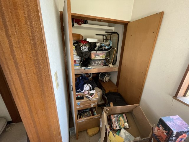 九十九里海岸住宅の収納