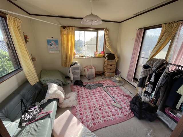 九十九里海岸住宅の洋室