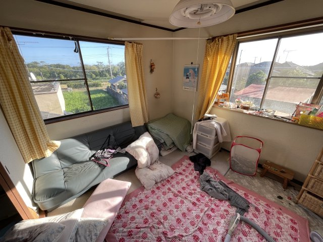 九十九里海岸住宅の洋室
