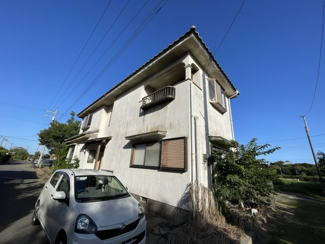 九十九里海岸住宅の外観