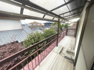 【バルコニー】 | 真岡市荒町4LDK中古住宅