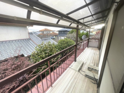 【バルコニー】 | 真岡市荒町4LDK中古住宅