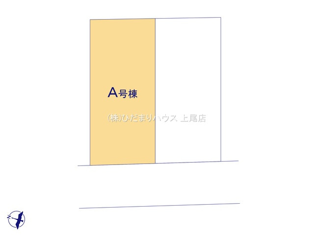 第8上尾市二ツ宮　新築戸建　ハートフルAの区画図