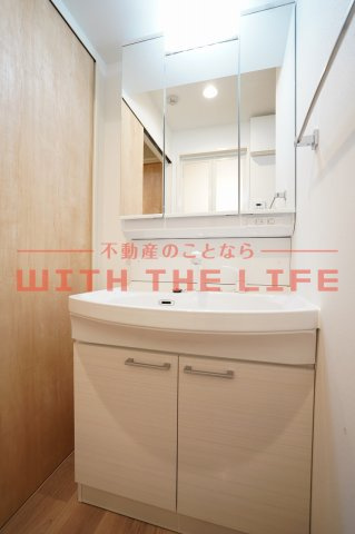 フェリシエ久留米の独立洗面台|独立洗面化粧台が付いています