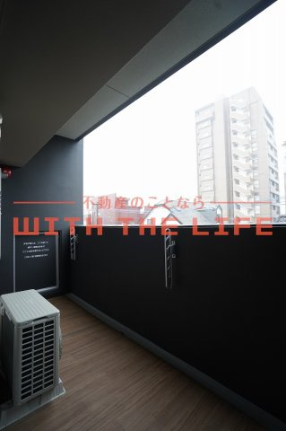 フェリシエ久留米のバルコニー|落ち着いた時間を過ごせるバルコニーです