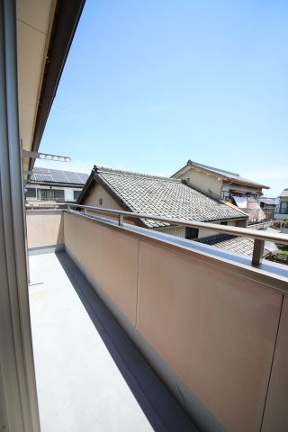 ヨーロピアンシャレータカラのバルコニー