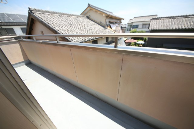 ヨーロピアンシャレータカラのバルコニー