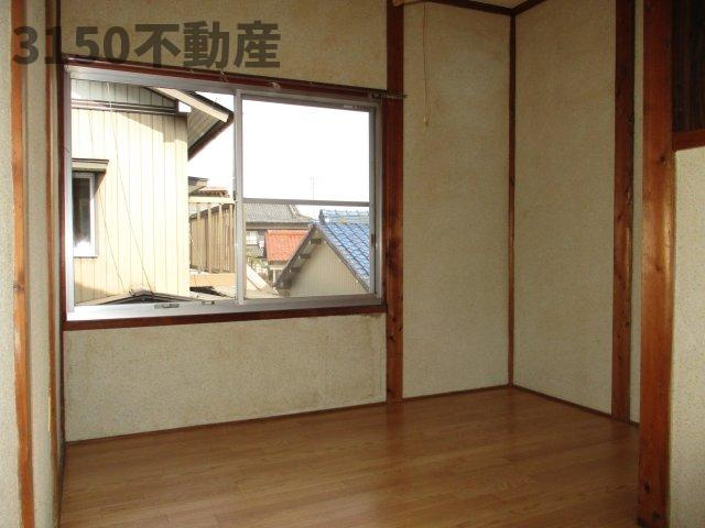 鏡島借家の寝室