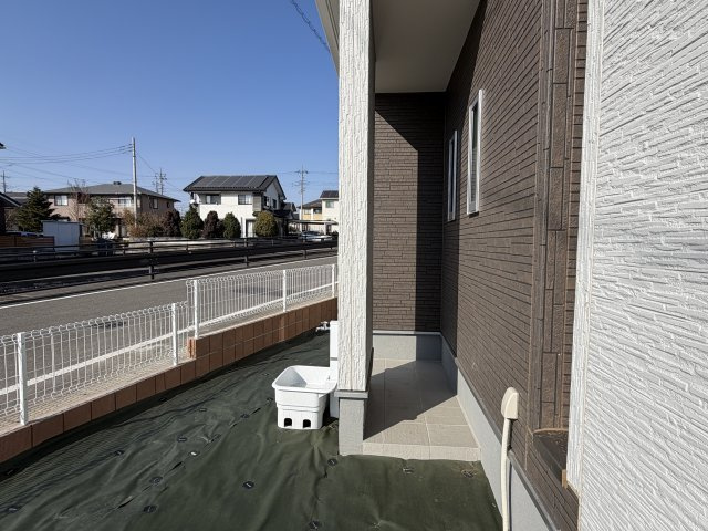 第3富士見町時沢　新築戸建　9号棟の設備|外には水道付きです♪
洗車などにも使えて便利です。
