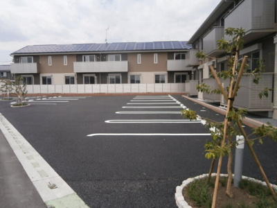 【駐車場】 | フォーゲルテラス グリューン Ⅵ | 駐車場