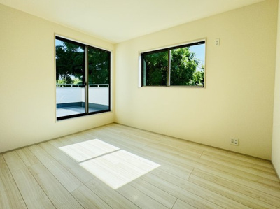 【寝室】 | 松戸市高塚新田新築戸建（高塚新田第２） | 7.5帖寝室