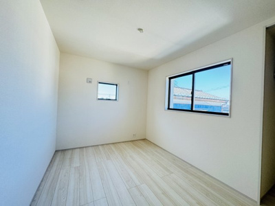 【洋室】 | 松戸市高塚新田新築戸建（高塚新田第２） | 6帖洋室