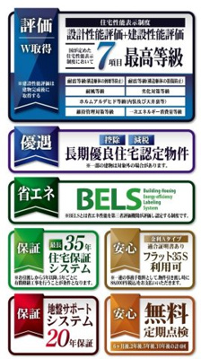 【構造・工法・仕様】 | 松戸市高塚新田新築戸建（高塚新田第２） | 各種税制優遇ある長期優良住宅認定物件・BELS省エネ認定