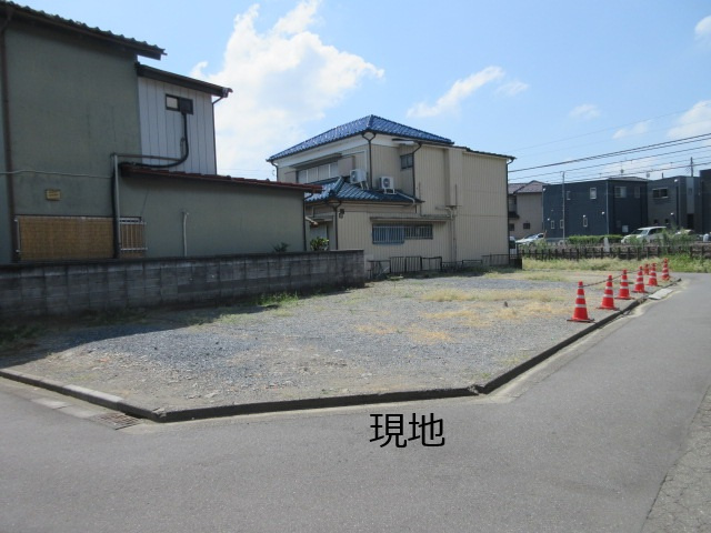 【仲介手数料無料】新築戸建　熊谷市石原2-140-9（全1棟）の前面道路含む現地写真