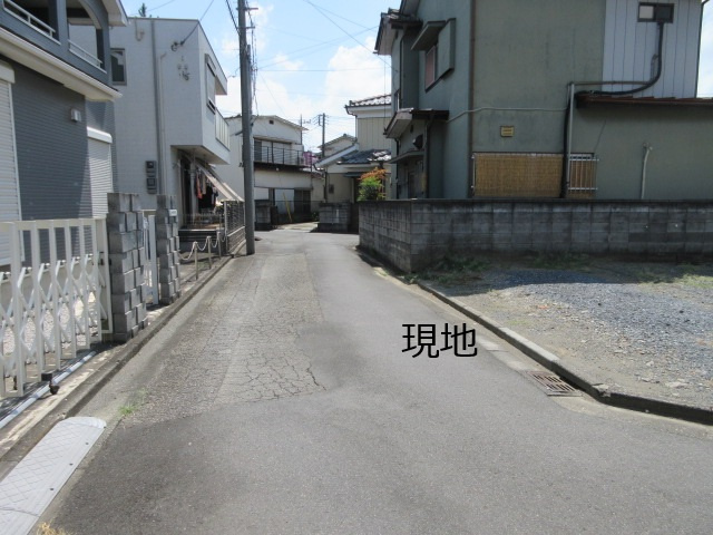 【仲介手数料無料】新築戸建　熊谷市石原2-140-9（全1棟）の前面道路含む現地写真
