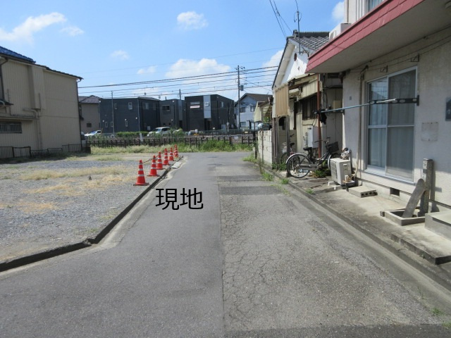【仲介手数料無料】新築戸建　熊谷市石原2-140-9（全1棟）の前面道路含む現地写真