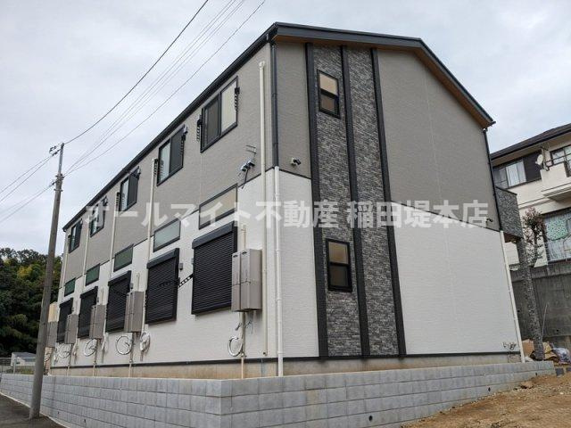 川崎市多摩区生田８丁目のアパートの外観