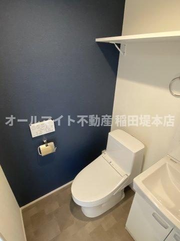 川崎市多摩区生田８丁目のアパートのトイレ