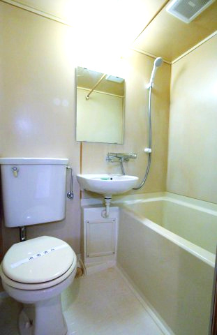 富士見ハイツⅡの浴室